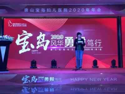 宝岛风华 勇毅笃行——唐山宝岛妇儿医院迎新晚会暨2019年表彰大会圆满落幕