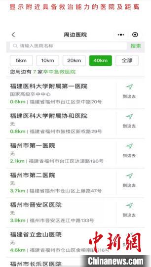 福州市卒中急救地图发布-易网健康养生网 福州市卒中急救地图发布