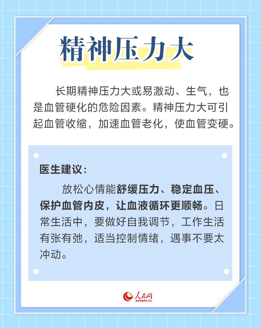 警惕！这6种坏习惯最伤血管