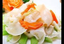 调理肠胃推荐一道菜：百花榆耳炒螺片