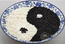 黑米黑豆黑芝麻补肾