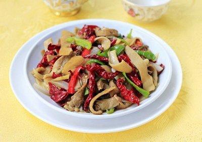 羊肚怎么做和什么一起搭配着炒好吃