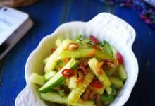 脆口海米拌黄瓜的做法-咸鲜味拌菜谱