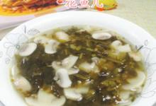 雪菜蘑菇汤的做法-家常味煮菜谱