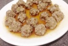 蒸肉丸的做法-家常味蒸菜谱