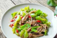 青椒牛肉丝的做法-咸鲜味炒菜谱
