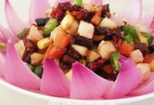 牛肉炒杂蔬（附咸蛋清的吃法和卤牛肉做法）的做法-家常味炒菜谱