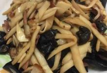 干煸腊肉杏鲍菇的做法-家常味干煸菜谱