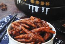 红烧鸡爪的做法-咸鲜味炸菜谱