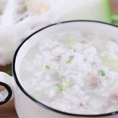 食美粥-蔬菜粥系列|“冬瓜大米粥”清淡菜谱饮食营养早餐 冬瓜肉末粥宝宝辅食 冬瓜肉糜粥的做法-家常味煮菜谱