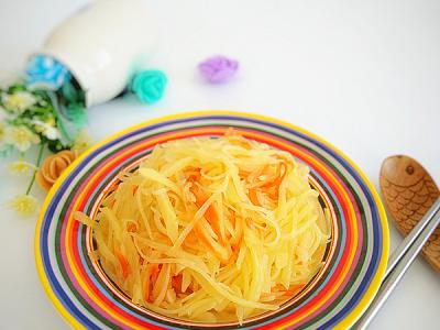 小炒土豆丝的做法-家常味炒菜谱