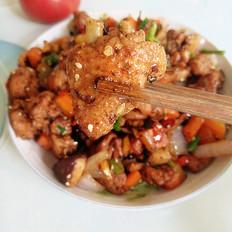干锅辣子鸡的做法-香辣味炒菜谱
