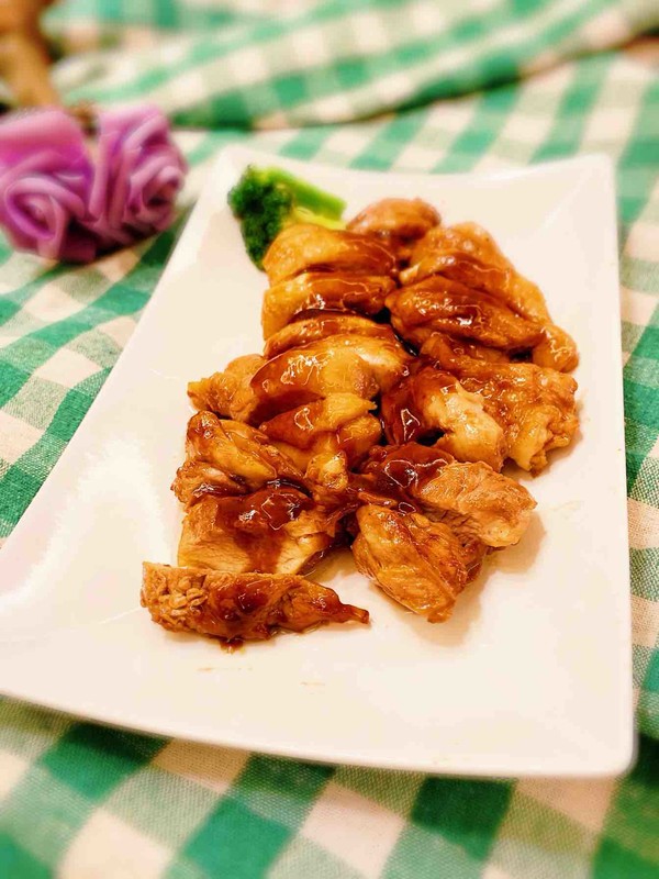 照烧鸡腿肉的做法-咸鲜味煎菜谱-易网健康养生网 照烧鸡腿肉的做法-咸鲜味煎菜谱