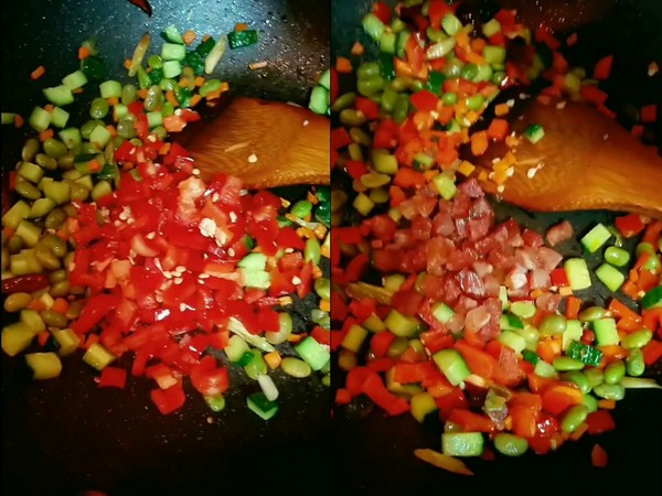 胚芽米蛋炒饭的做法-家常味炒菜谱