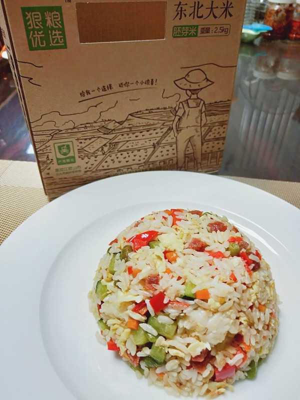 胚芽米蛋炒饭的做法-家常味炒菜谱-易网健康养生网 胚芽米蛋炒饭的做法-家常味炒菜谱