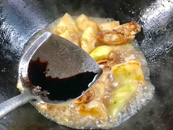 鸡翅烧冬瓜的做法-家常味烧菜谱