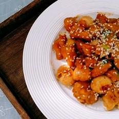 糖醋肉段的做法-酸甜味炸菜谱