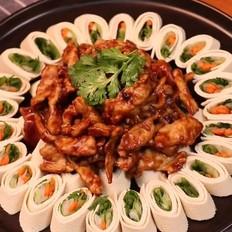 京酱肉丝的做法-酱香味炒菜谱