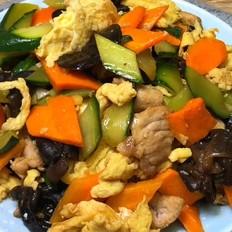 木须肉的做法-家常味炒菜谱