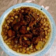 花生米烧鹌鹑的做法-咸鲜味其它工艺菜谱