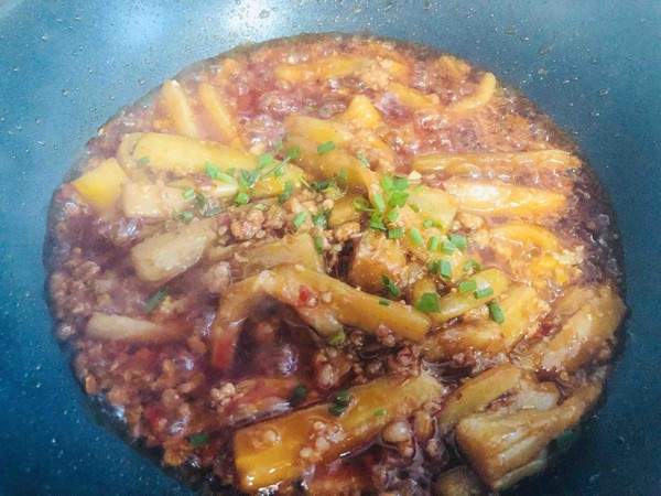 茄子这样做，比肉还好吃，不一样的肉沫茄子的做法-酸甜味炒菜谱