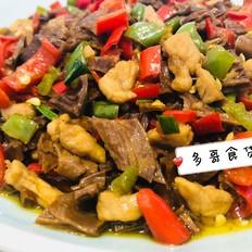 下饭菜～辣椒炒笋干的做法-香辣味炒菜谱