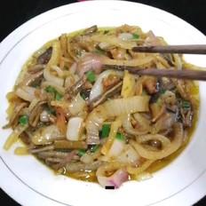 洋葱炒鳝丝的做法-家常味炒菜谱