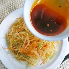 酸辣爽口土豆丝的做法-酸辣味拌菜谱