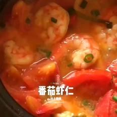 番茄虾仁的做法-家常味煮菜谱