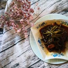 酱汤豇豆的做法-家常味烧菜谱