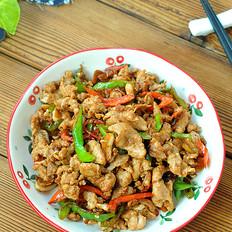 蒜爆肉片的做法-家常味炒菜谱