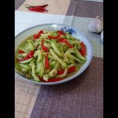 清炒西葫芦丝的做法-家常味炒菜谱