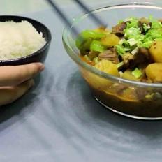 土豆炖牛肉的做法-家常味炖菜谱
