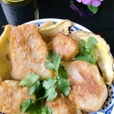 黄金粽子片的做法-家常味煎菜谱