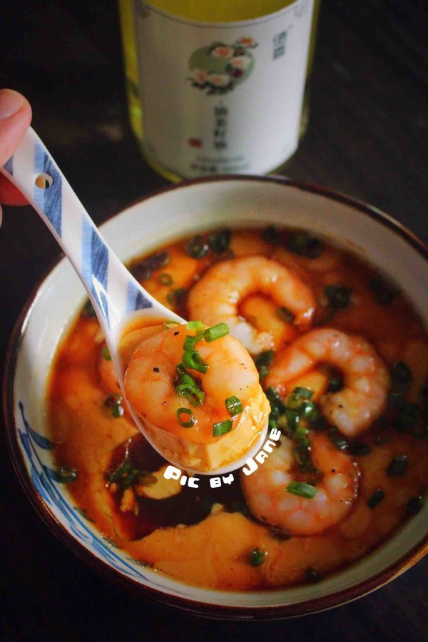 虾仁蒸蛋羹#德喜茶油#的做法-家常味蒸菜谱-易网健康养生网 虾仁蒸蛋羹#德喜茶油#的做法-家常味蒸菜谱