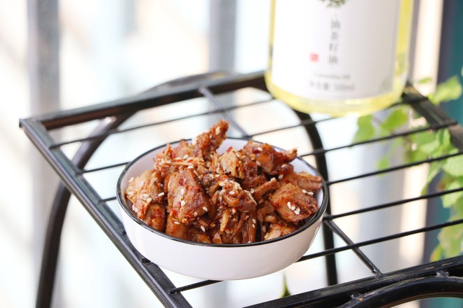 香辣牛肉干的做法-香辣味烤菜谱