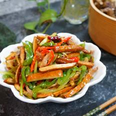 青椒炒香干的做法-香辣味炒菜谱
