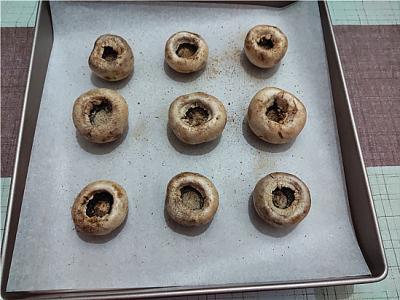 烤箱烤白蘑菇的做法-其它口味烤菜谱