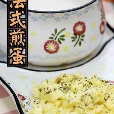 法式煎蛋的做法-甜味炒菜谱