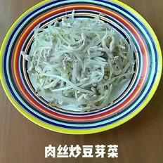 肉丝炒豆芽菜的做法-咸鲜味炒菜谱