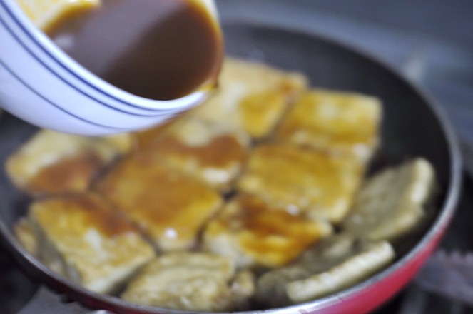 锅包豆腐的做法-家常味炒菜谱