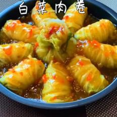 白菜肉卷的做法-家常味炒菜谱