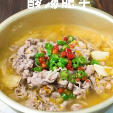 酸汤肥牛的做法-家常味炒菜谱