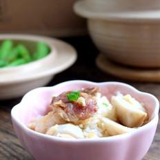 芋头腊肠煲仔饭+白灼菜心的做法-家常味煲菜谱