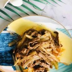 洋葱牛肉丝的做法-香辣味炒菜谱