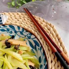 青笋炒肉丝的做法-家常味炒菜谱