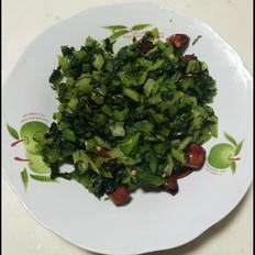 爆炒油麦菜的做法-香辣味炒菜谱