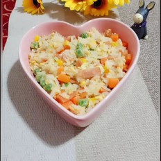 培根蛋炒饭的做法-家常味炒菜谱
