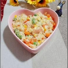 培根蛋炒饭的做法-家常味炒菜谱