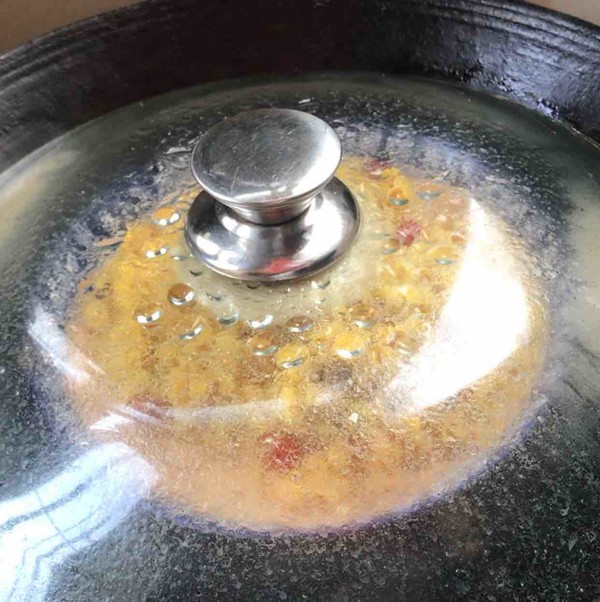 小米蒸鸡肉的做法-家常味蒸菜谱